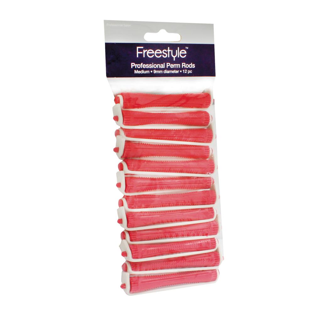 Freestyle Home Salon - Professional Perm Rods Medium 12pc
