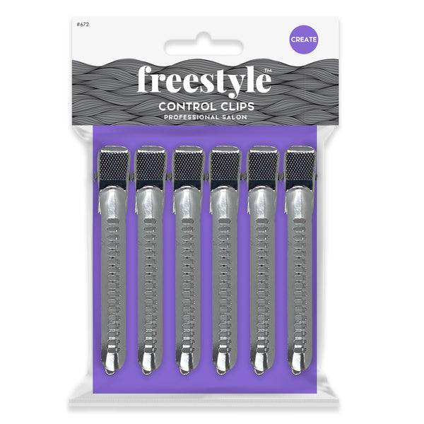Freestyle Home Salon - Professional Control Clips 6pc