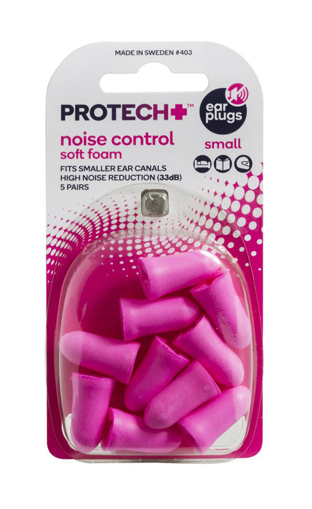 Protech Ear Plugs Noise Control Soft Foam - Small
