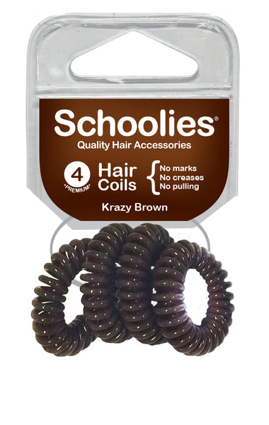 Schoolies Hair Coils - Krazy Brown