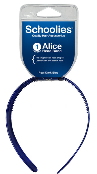 Schoolies Alice Head Band - Real Dark Blue