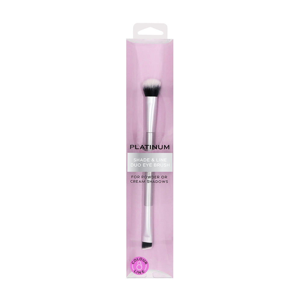 PLATINUM Shade & Line Duo Eye Brush