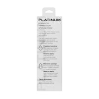 PLATINUM Flawless + Precision Sponge 2pk