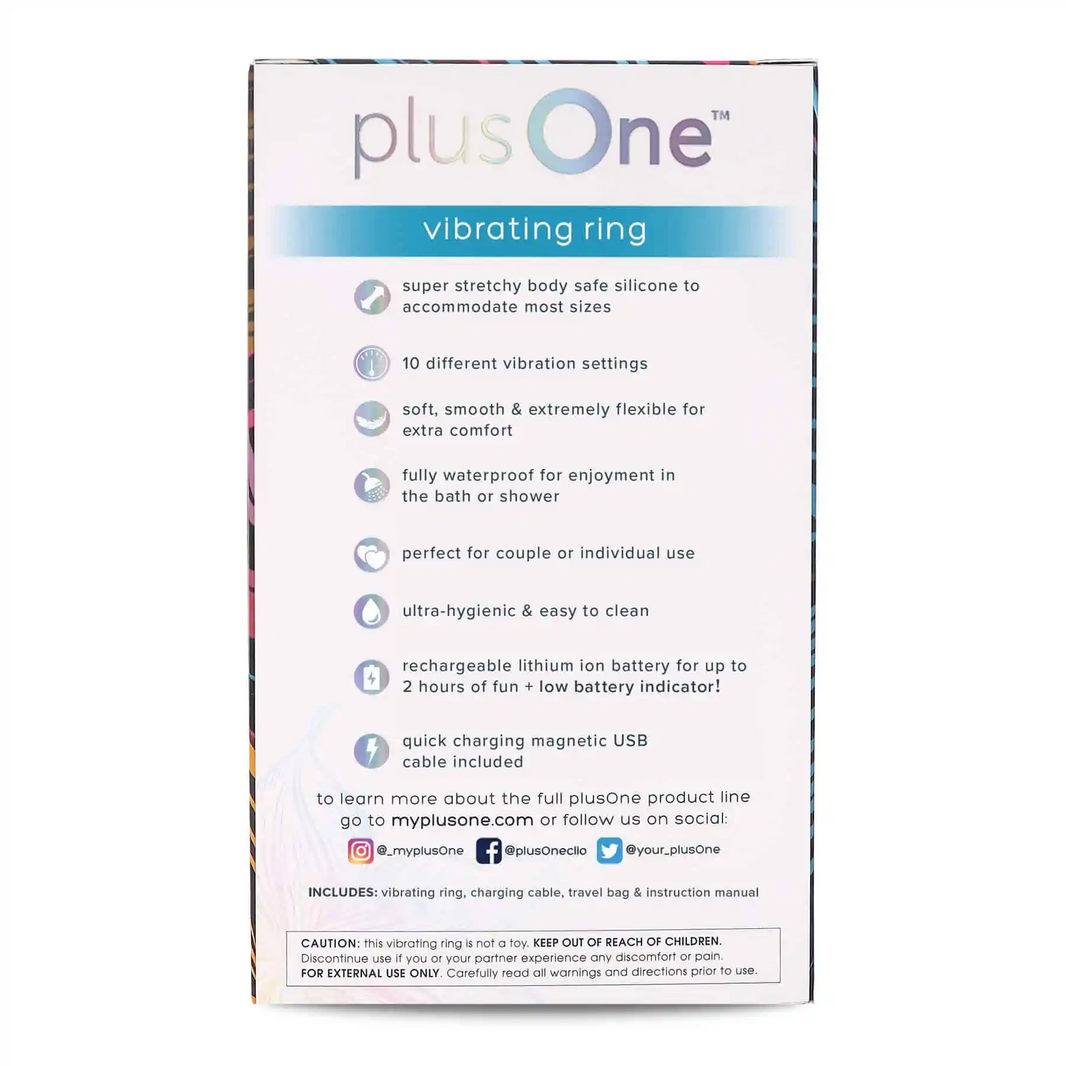 plusOne Vibrating Ring