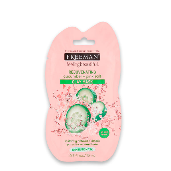 Freeman Rejuvenating Cucumber + Pink salt clay mask