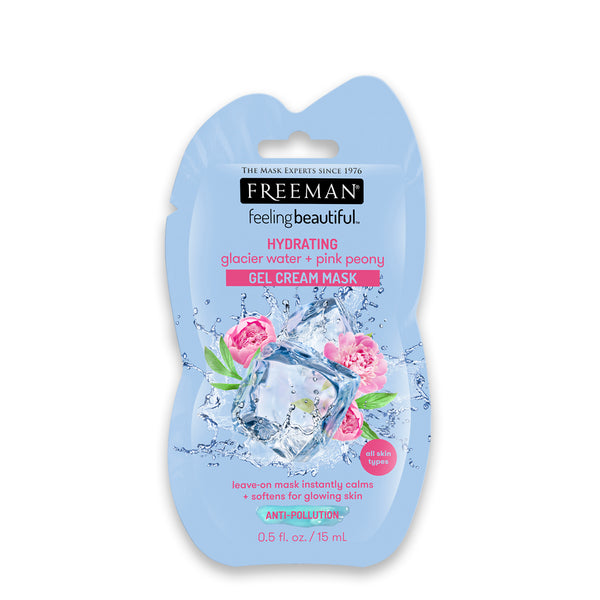 Freeman Hydrating Glacier water & pink peony cream mask