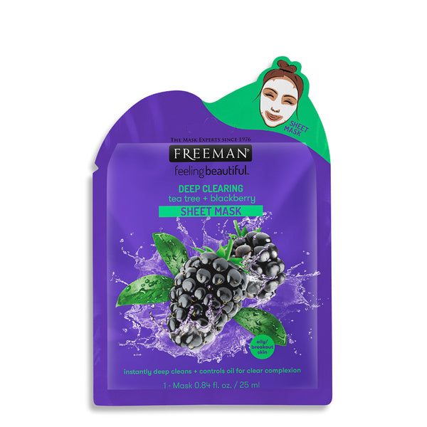 Freeman Deep clearing tea tree + blackberry mask