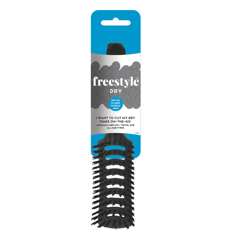 Freestyle Travel Flared Paddle Vent Dry Brush