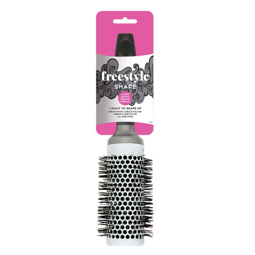 Freestyle Ceramic Round Brush Large